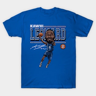 kawhi leonard cartoon T-Shirt